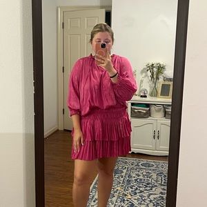 Hot pink, size large, current air dress!